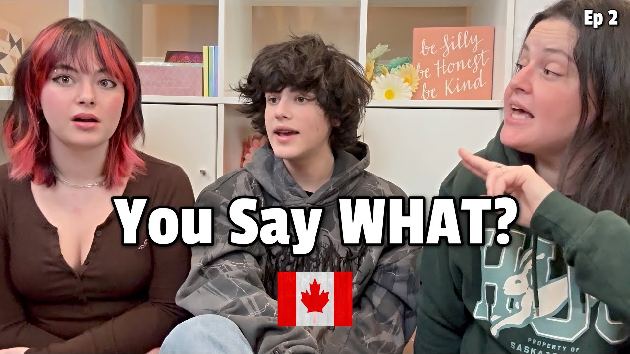 American Teenagers React to Canadian Words | Ep 2