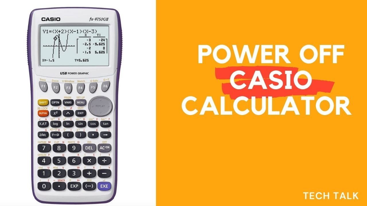 How To Turn Off A Casio Scientific Calculator