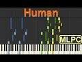 Rag'n'Bone Man - Human I Piano Tutorial by MLPC