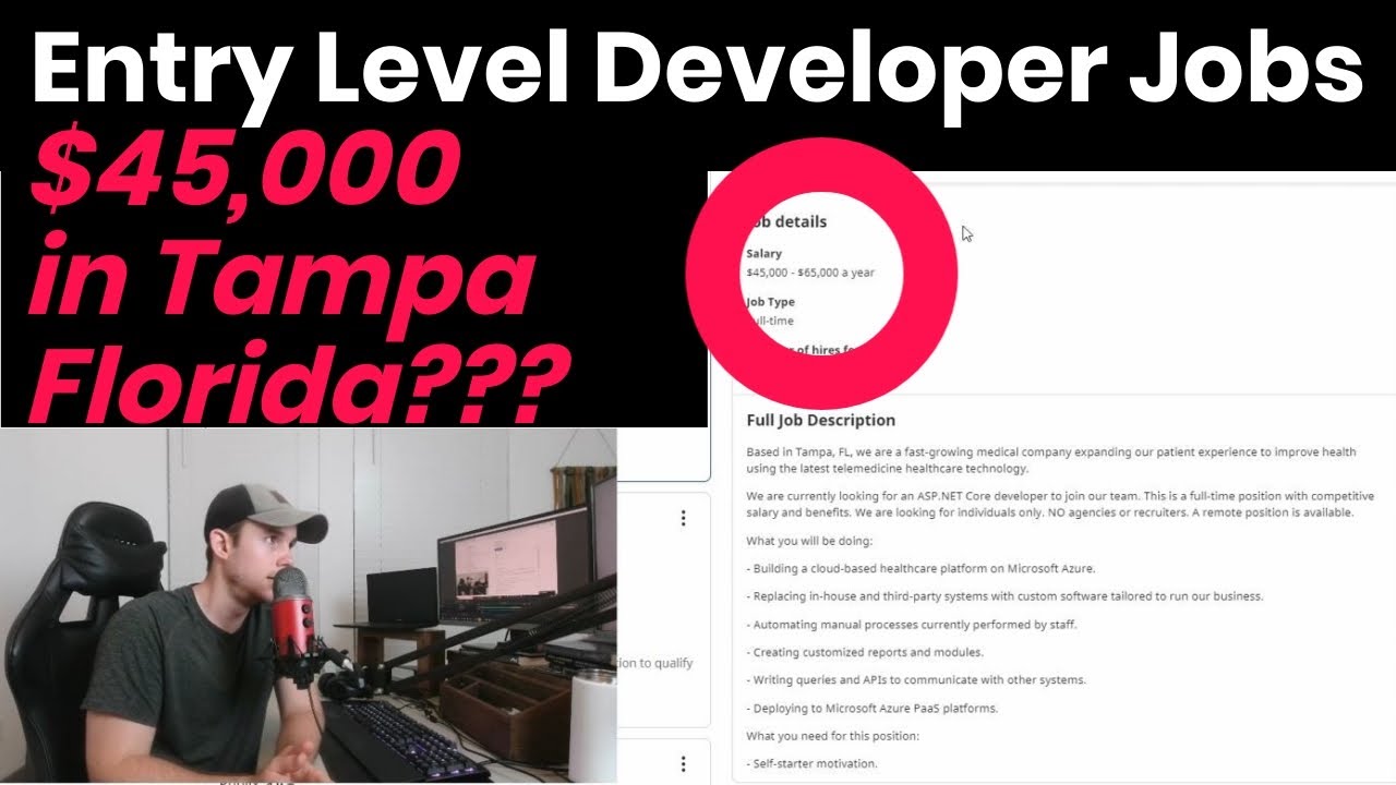 Entry Level Software Engineer Jobs #2 | Terrible Pay #remotework - YouTube