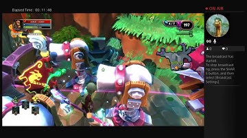 Dungeon Defenders 2 {PS4} Stream - Monk Gameplay