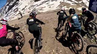 : Megavalanche ladies qualifying 2024