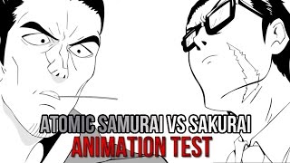 PRAXIS - Atomic Samurai vs Sakurai (Animation test)