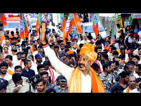 Bandi Sanjay praja sangrama yatra 100days