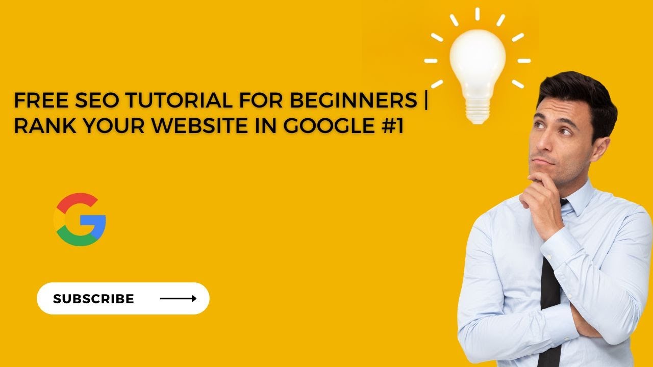 Free SEO Tutorial for beginners Rank your website in google #1 - YouTube