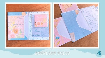 JUNK JOURNAL ENVELOPE FOLIO - Junk Journal Ideas - Signature Inspiration
