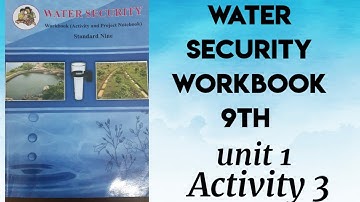 water security workbook std 9th