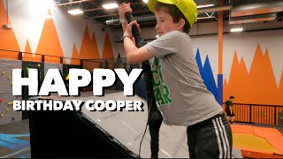 Cooper is 9! GO KARTS MINI GOLF TRAMPOLINES