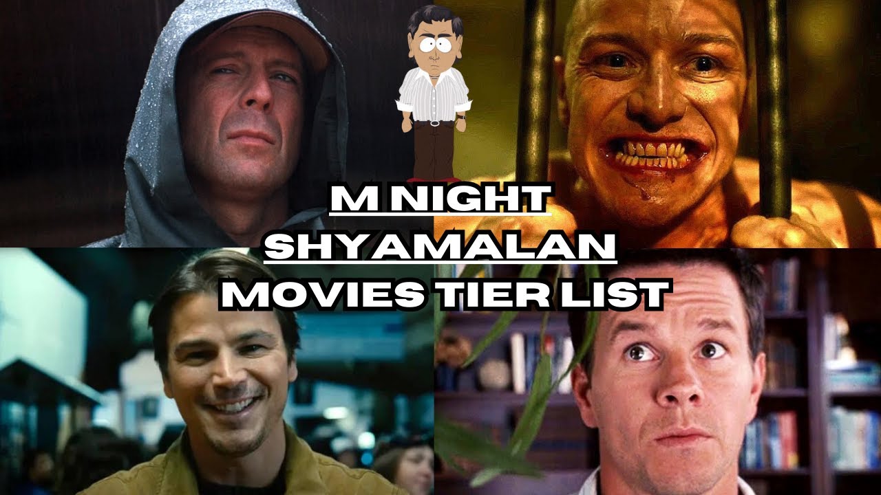 Ranking The M Night Shyamalan Movies - YouTube