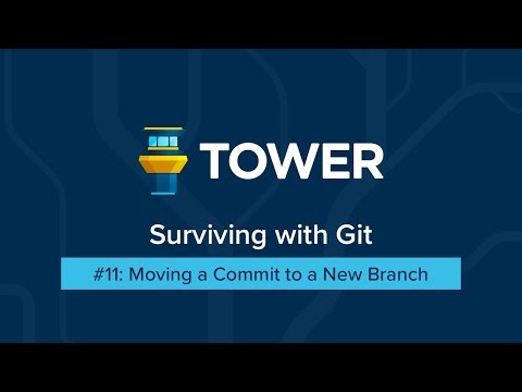 Surviving with Git #11: Moving a Commit to a New Branch