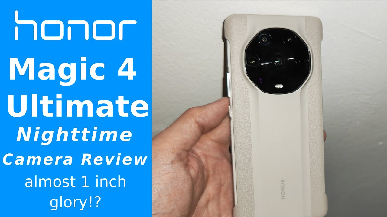 Magic 4 Ultimate - Nighttime camera review - YouTube