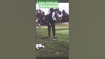 Count Yogi explaining his swing method.