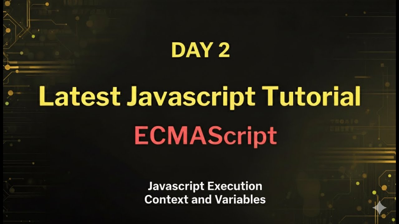 JavaScript Day 2 | Code Execution, Execution Context, Call Stack ...