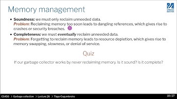 CS450   26   02  Memory management intro
