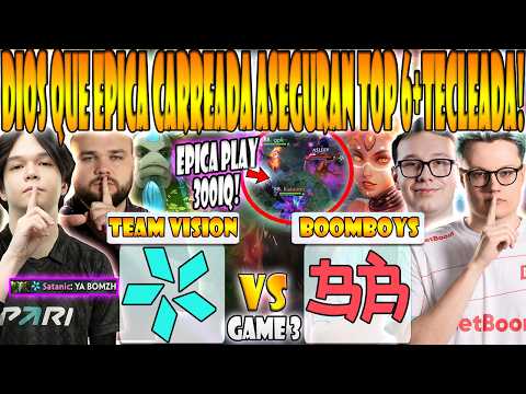 TEAM VISION vs BOOMBOYS BO3[GAME 3] SATANIC, NOONE vs KIRITYCH, GPK-THE INTERNATIONAL 15- 2026