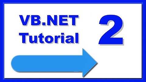 VB.NET Tutorial 2 - Konstanten, Enumerationen und Operatoren (Programmieren lernen)