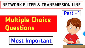 Bteup Electronics 4th Semester MCQ//Network Filters & Transmission Lines//bteup online exam 2021