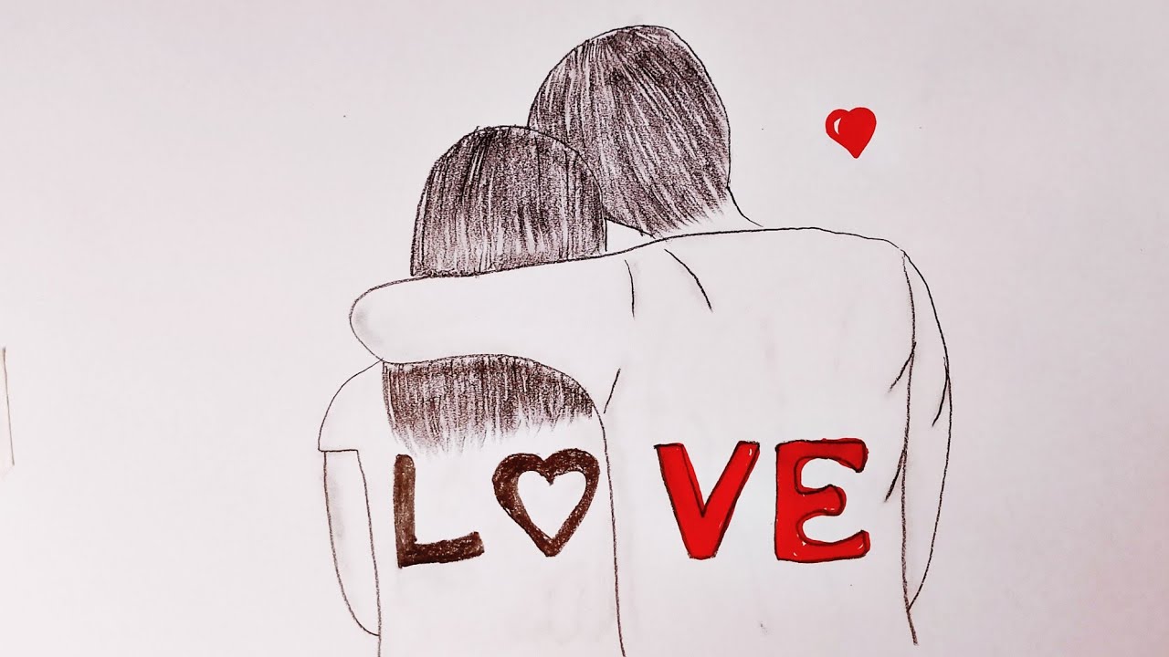 How to Draw couple very easy || step by step drawing tutorial - YouTube