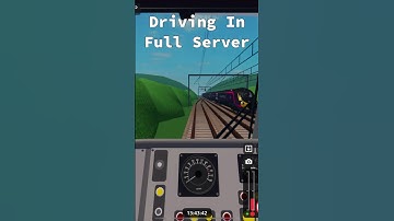 Empty VS Full Servers SCR #scr #stepfordcountyrailway #roblox