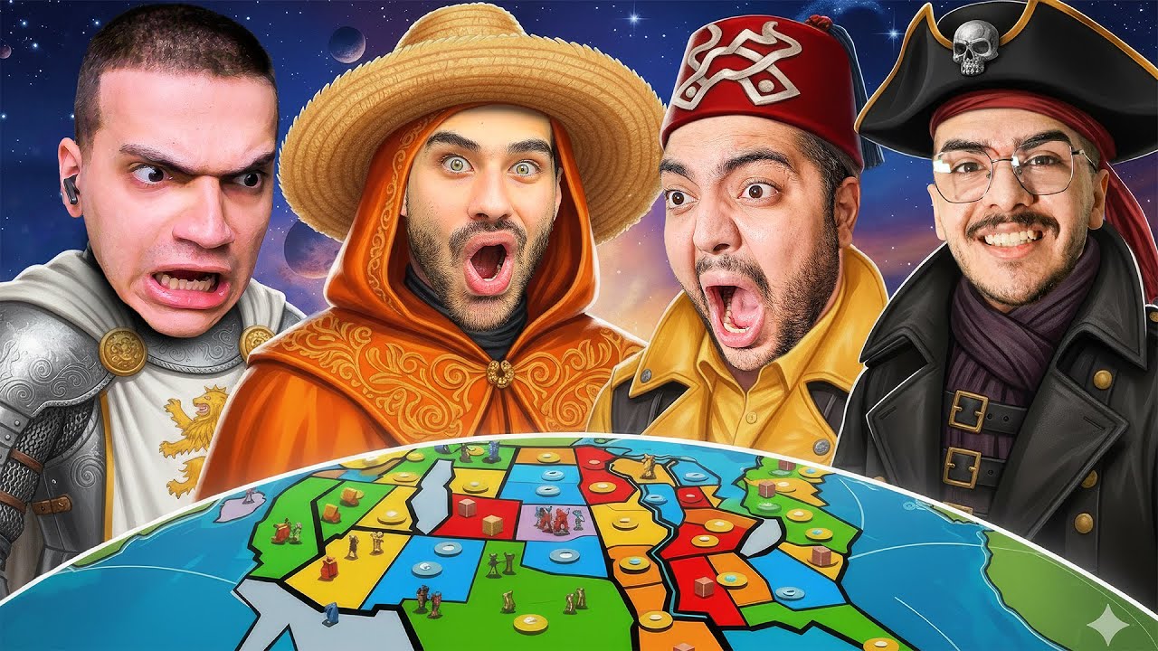 کی میتونه جامعه کثیف تری داشته باشه! 🗺️ (کشورگشایی در ازای تیکه پاره کردن بقیه😂) Risk