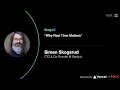 Why Real Time Matters - Simen Skogsrud (Sanity.io)