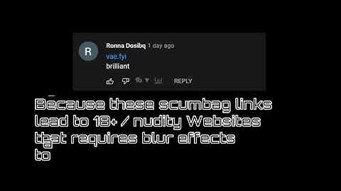 Watch Out For "vae.fyi" (Comment Bots) | Eboy Plays