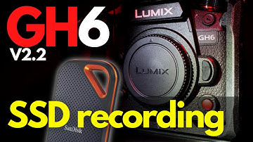 LUMIX GH6 UPDATE: SSD RECORDING // It