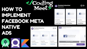 How to Implement Facebook Meta Native Ads in Android Studio Kotlin 2023 | Step-by-Step Guide