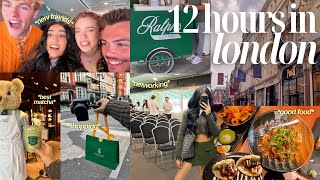 VLOG: london trip, networking, shopping, meeting new people & eating good food ✨