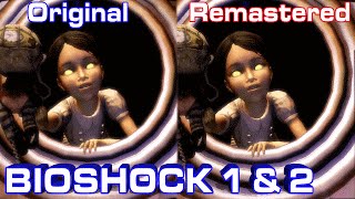 Bioshock Sravneniye: Original vs. remastering The Collection HD