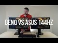 BenQ XL2411Z vs ASUS VG248QE 144 hz Monitor Comparison - Which is best for YOU?