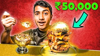 Eating Gold Food! (24 karat)