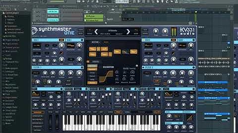 Synthmaster One - RetroWave V1 Expansion (+ FL Studio 20 Template)