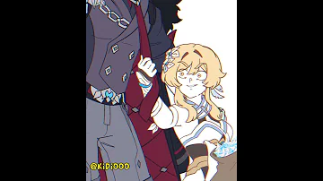 Genshin Impact Obsessed With You Genshinimpact Lumine Wriothesley 