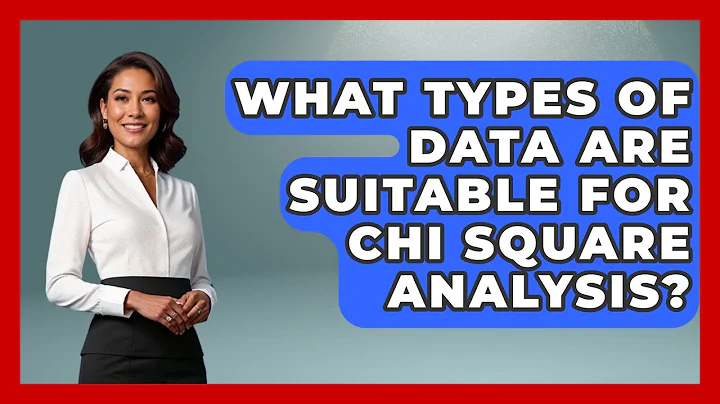 What Types Of Data Are Suitable For Chi Square Analysis? - The Friendly Statistician