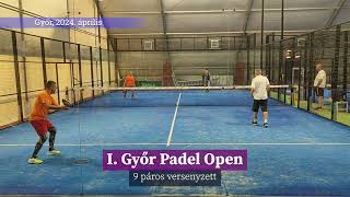 Az első padelversenyt rendezték Győrben