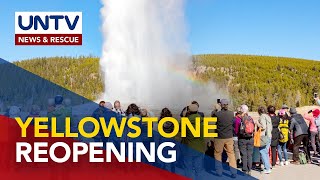Yellowstone National Park to reopen after historic floods