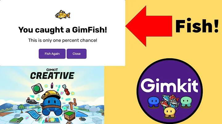 How To Make Fishing in Gimkit Creative!