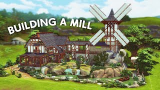 Building A Windmill In The Sims 4
