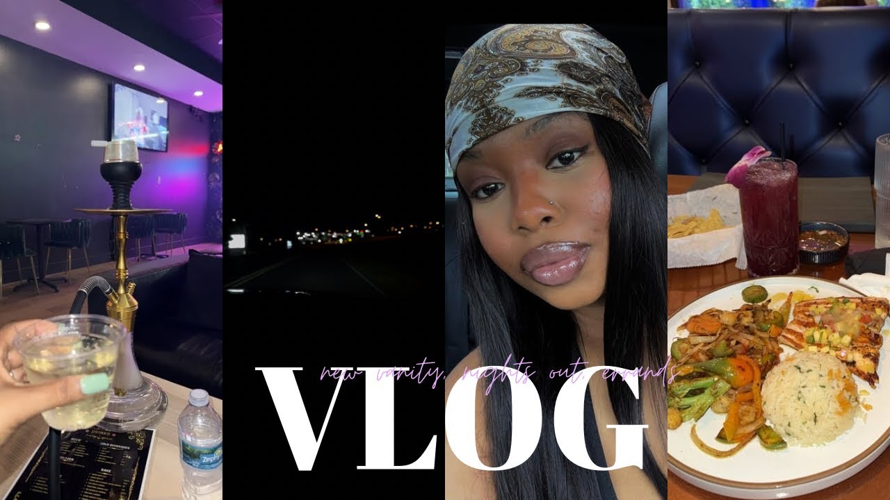 CHILL VLOG | GRWM, NIGHTS OUT, NAIL DAY & ERRANDS 