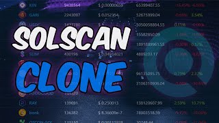 Let’s Build Solscan Clone - Next.js 13  Powered by Solscan  (No talking)