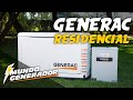 ▶Grupos electrógenos a GAS natural *GENERAC* línea residencial - MundoGenerador⚡