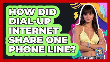 How Did Dial-up Internet Share One Phone Line? - I