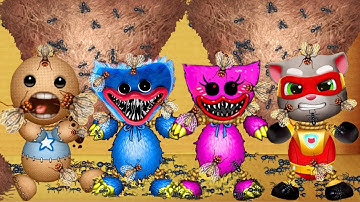Huggy Wuggy vs Kissy Missy Poppy Playtime 2 vs Tom Hero vs Anthill  | Kick the Buddy Mod