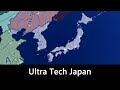 Ultra Tech Japan | Hoi4 Timelapse