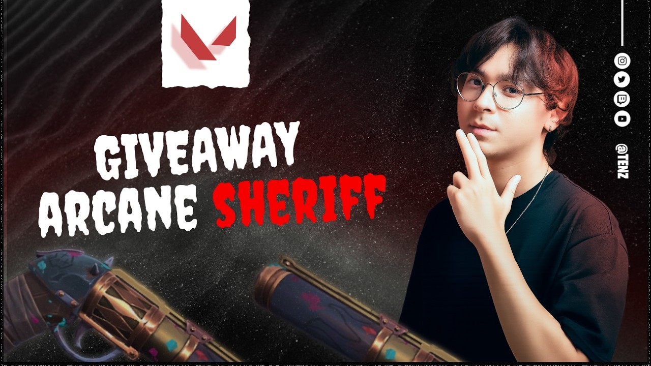 TenZ: Get your Arcane Sheriff right now! Streaming with subs in Valorant!