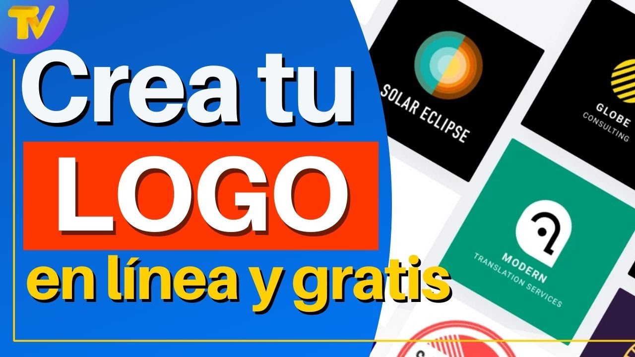 Disminución menta agujas del reloj Cómo CREAR UN LOGOTIPO online GRATIS (Crea un logo en 5 minutos) - YouTube