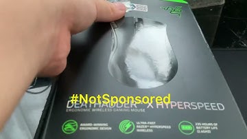Reviewing the Razer DeathAdder v2 X HyperSpeed(short vid long vid coming soon!)
