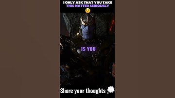 Epic Thanos Transition: Corvus Glaive