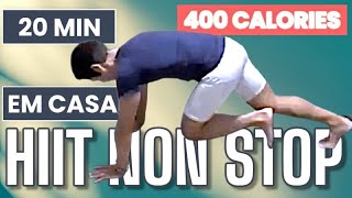 Beginner Day 469 - 20 Min HIIT Training (400 Calories)